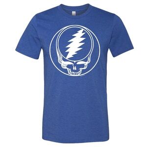 Grateful Dead Stealie Blue Graphic T-Shirt
